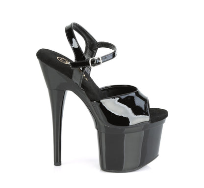 【PLEASER】ESTEEM-709 シューズ Blk Pat/Blk【取寄】