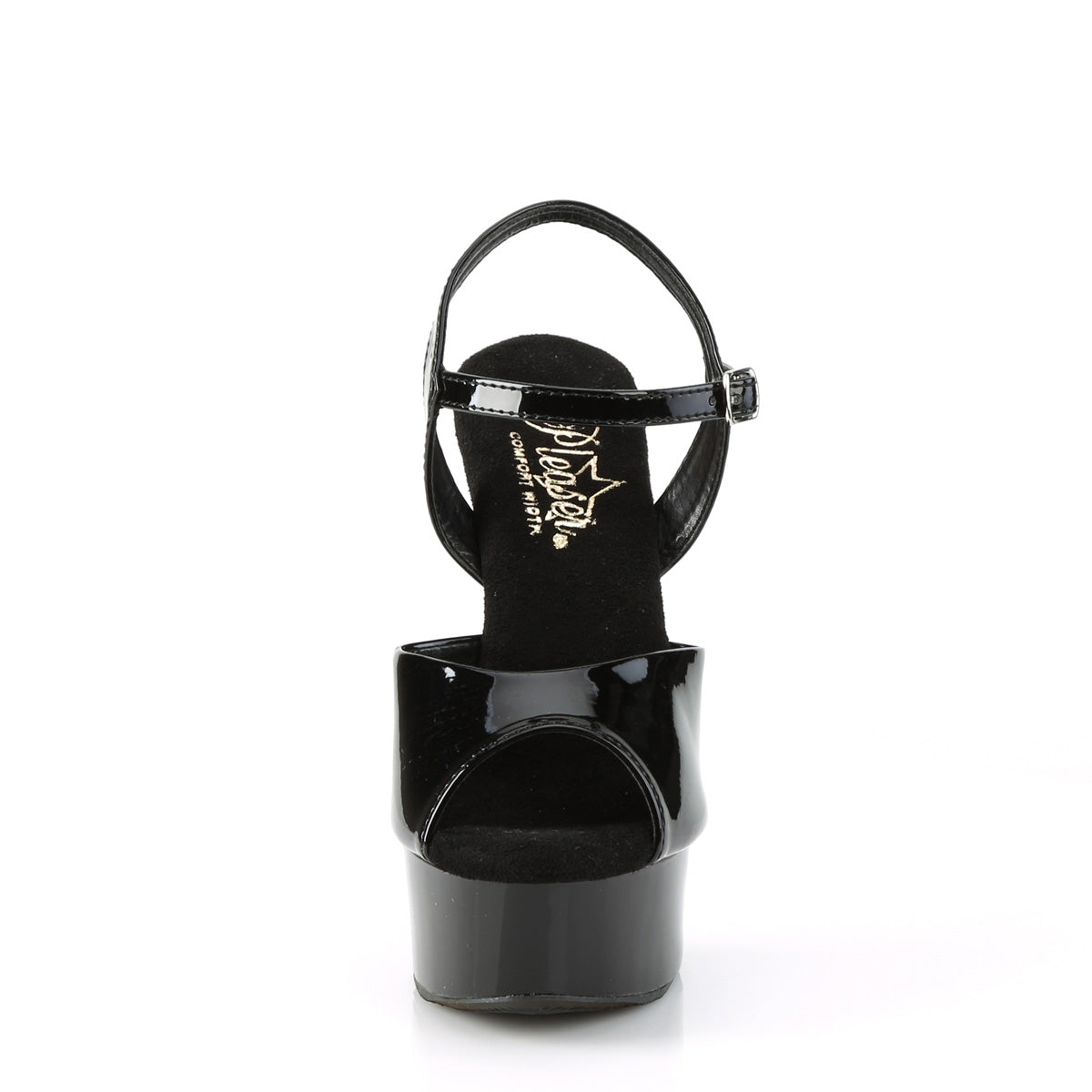 【PLEASER】EXCITE-609 シューズ Blk Pat/Blk【取寄】
