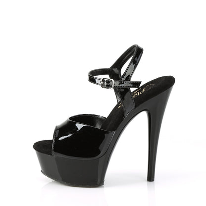 【PLEASER】EXCITE-609 シューズ Blk Pat/Blk【取寄】