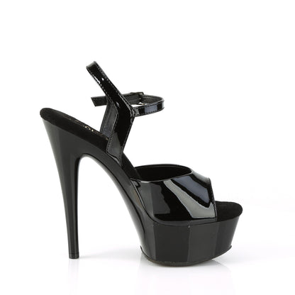 【PLEASER】EXCITE-609 シューズ Blk Pat/Blk【取寄】