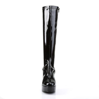 【FUNTASMA】EXOTICA-2000 厚底ブーツ Blk Str Pat【取寄】