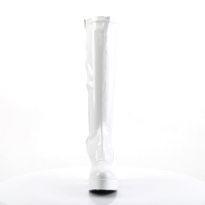 【FUNTASMA】EXOTICA-2000 厚底ブーツ Wht Str Pat【取寄】
