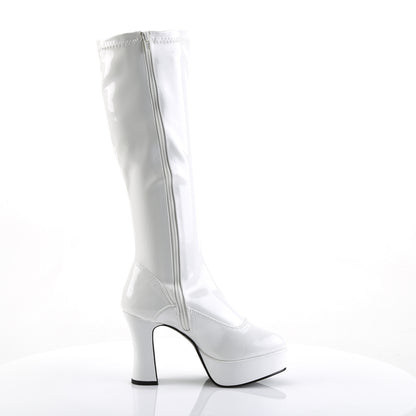 【FUNTASMA】EXOTICA-2000 厚底ブーツ Wht Str Pat【取寄】