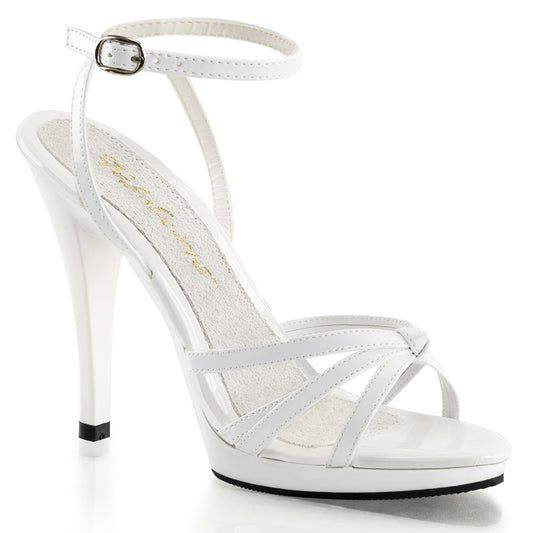 【FABULICIOUS】FLAIR-436 ヒールシューズ Wht Pat/Wht【取寄】