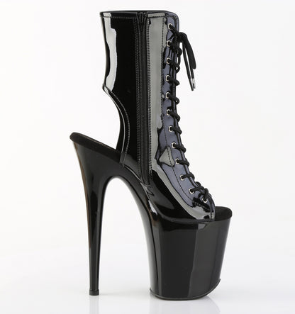 【PLEASER】FLAMINGO-1016 シューズ Blk Pat/Blk【取寄】