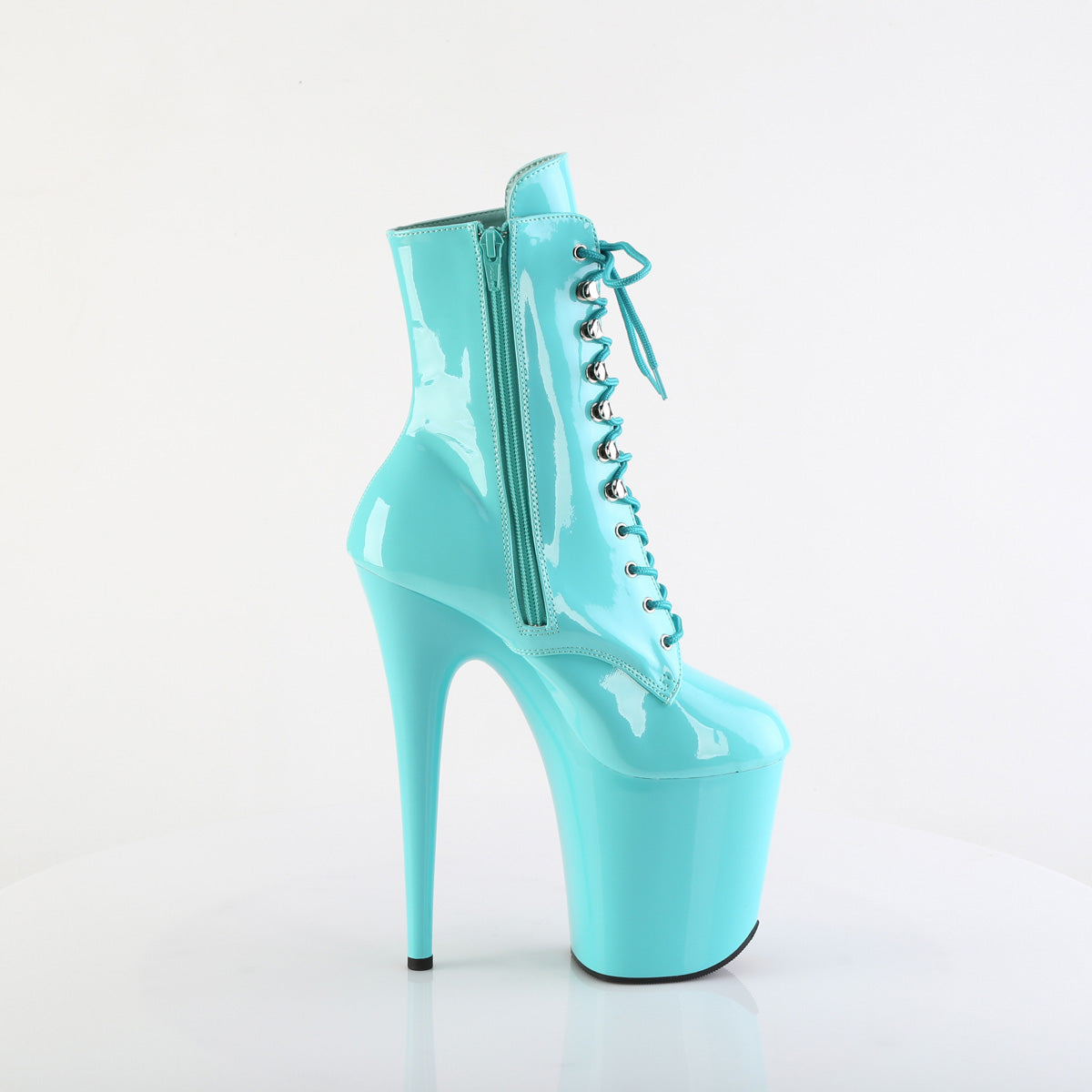 【PLEASER】FLAMINGO-1020 シューズ Aqua Pat/Aqua【取寄】
