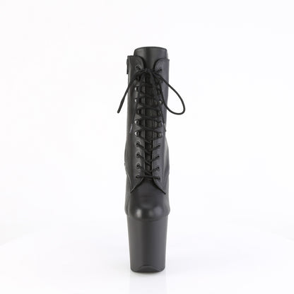 【PLEASER】FLAMINGO-1020 シューズ Blk Leather/Blk Matte【取寄】