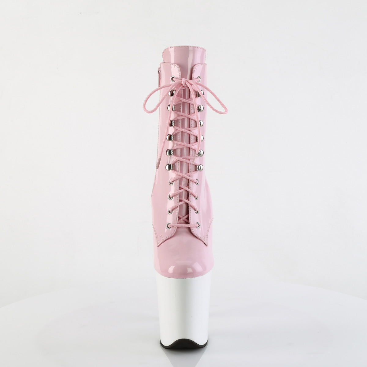 【PLEASER】FLAMINGO-1020 シューズ B. Pink Pat/Wht【取寄】