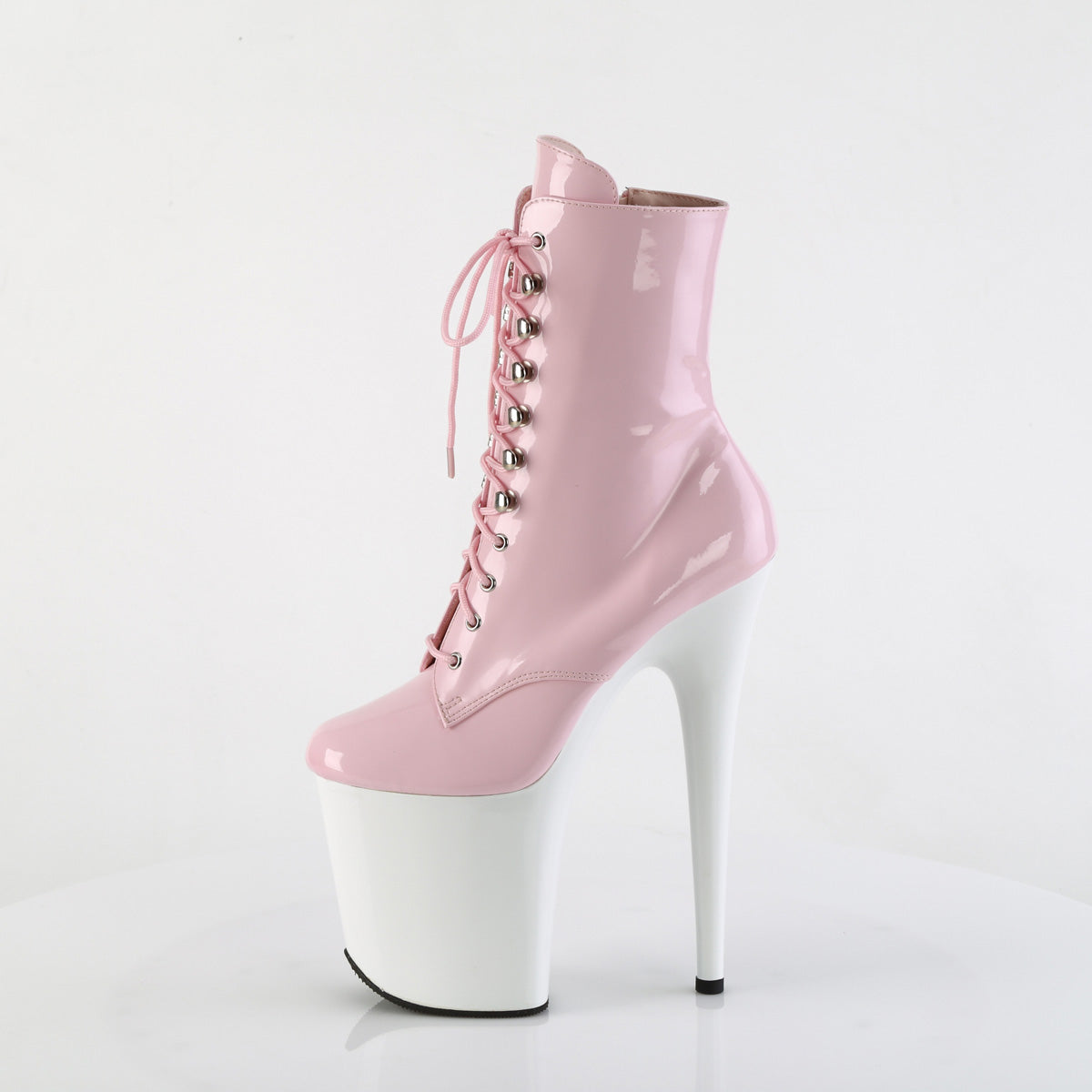 【PLEASER】FLAMINGO-1020 シューズ B. Pink Pat/Wht【取寄】