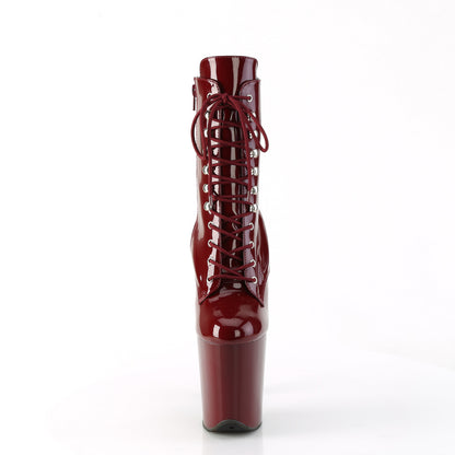 【PLEASER】FLAMINGO-1020 シューズ Burgundy Pat/Burgundy【取寄】