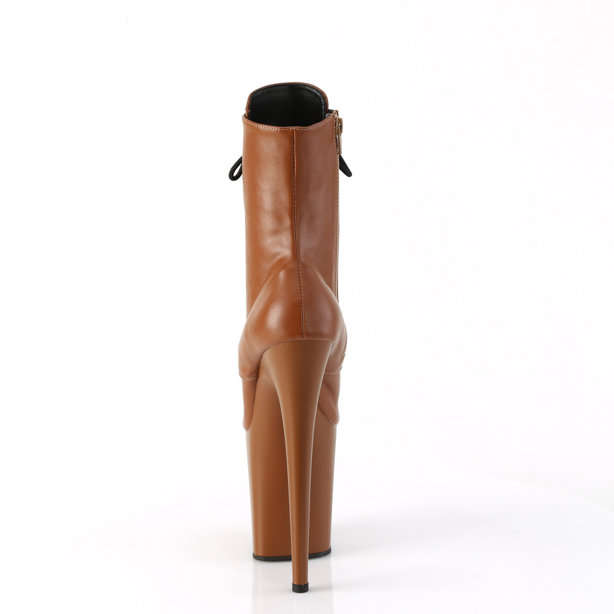 【PLEASER】FLAMINGO-1020 シューズ Caramel Faux Leather/Caramel Matte【取寄】