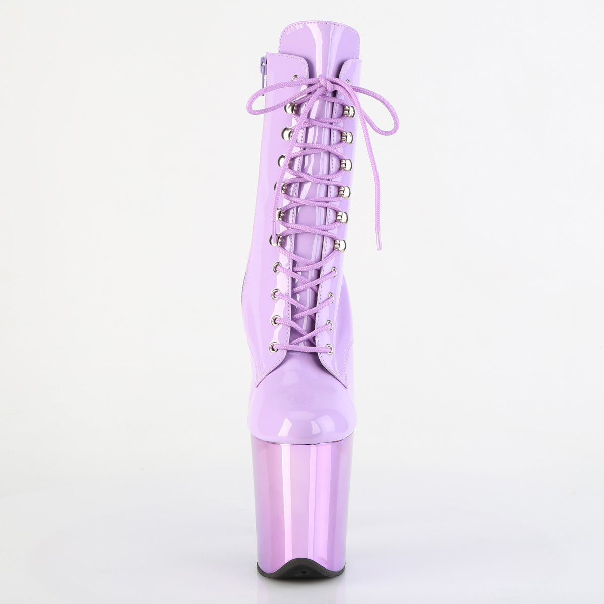 【PLEASER】FLAMINGO-1020 シューズ Lavender Pat/Lavender Chrome【取寄】