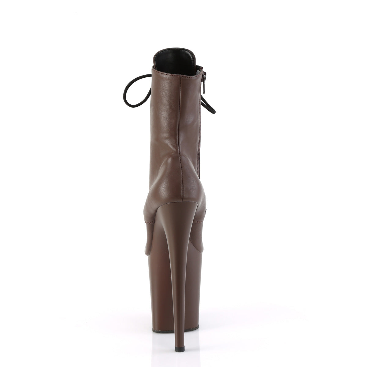 【PLEASER】FLAMINGO-1020 シューズ Mocha Faux Leather/Mocha Matte【取寄】