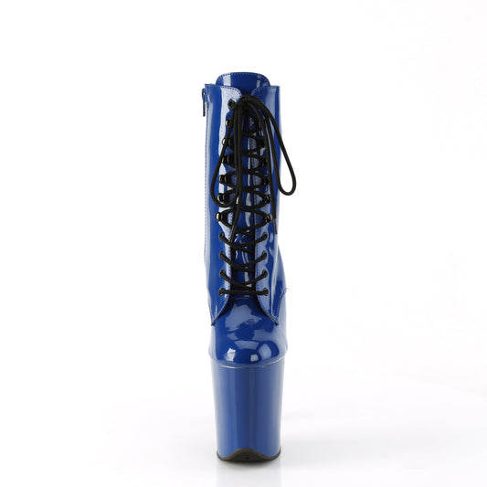 【PLEASER】FLAMINGO-1020 プラットフォームシューズ Royal Blue Pat/Royal Blue【取寄】
