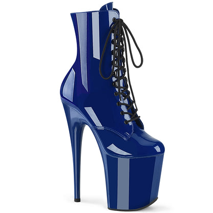 【PLEASER】FLAMINGO-1020 シューズ Royal Blue Pat/Royal Blue【取寄】
