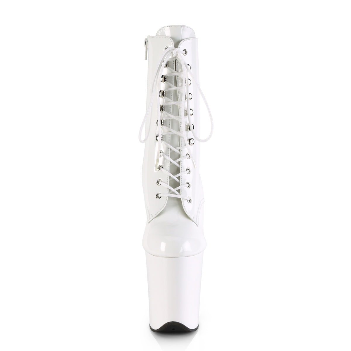 【PLEASER】FLAMINGO-1020 シューズ Wht Pat/Wht【取寄】