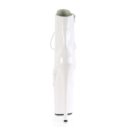 【PLEASER】FLAMINGO-1020 シューズ Wht Pat/Wht【取寄】