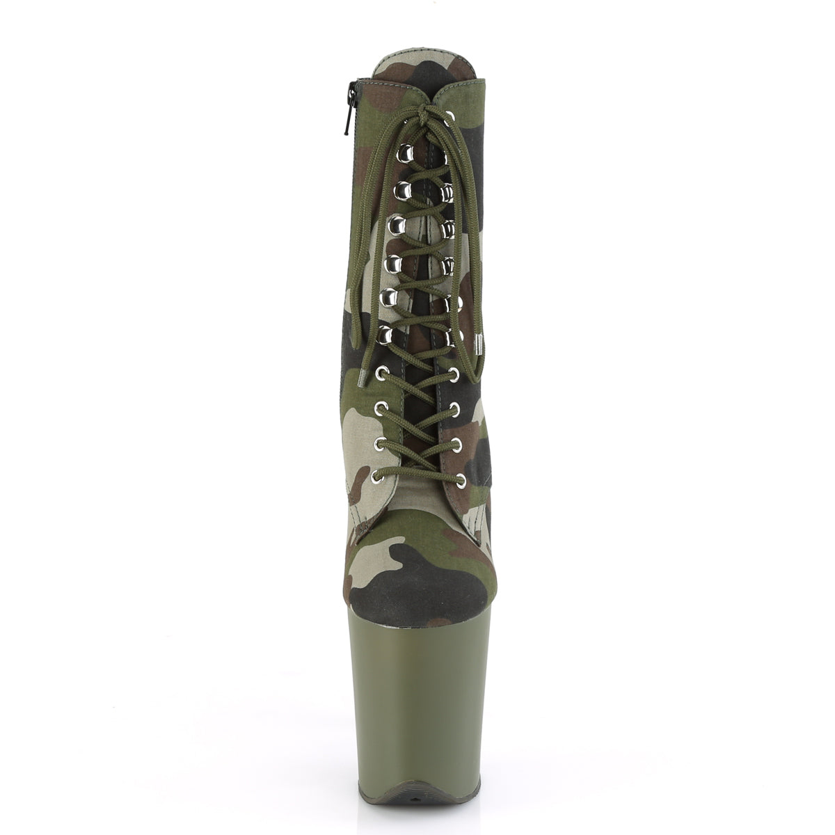 【PLEASER】FLAMINGO-1020CAMO シューズ Green Camo Fabric/Dark Olive Matte【取寄】