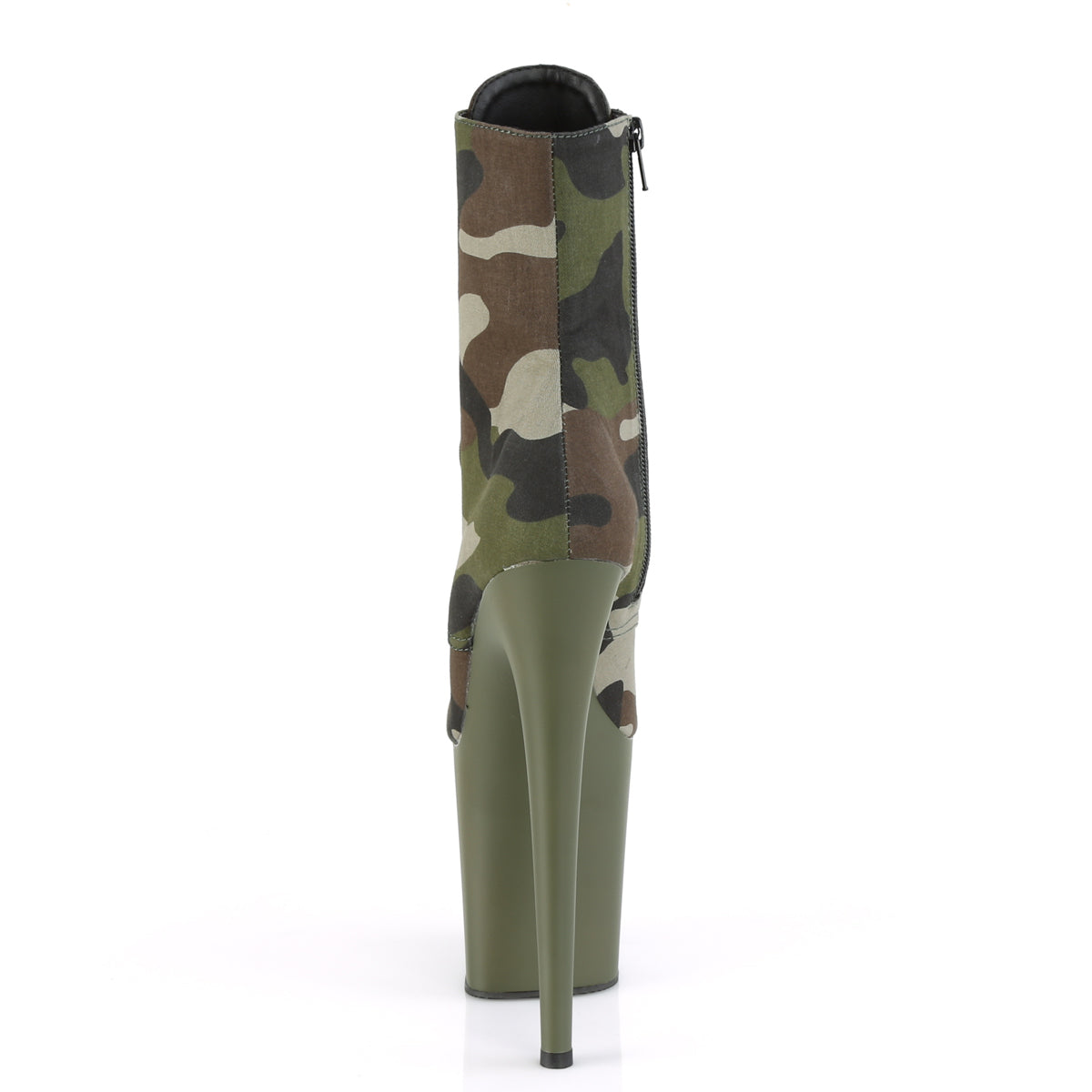 【PLEASER】FLAMINGO-1020CAMO シューズ Green Camo Fabric/Dark Olive Matte【取寄】