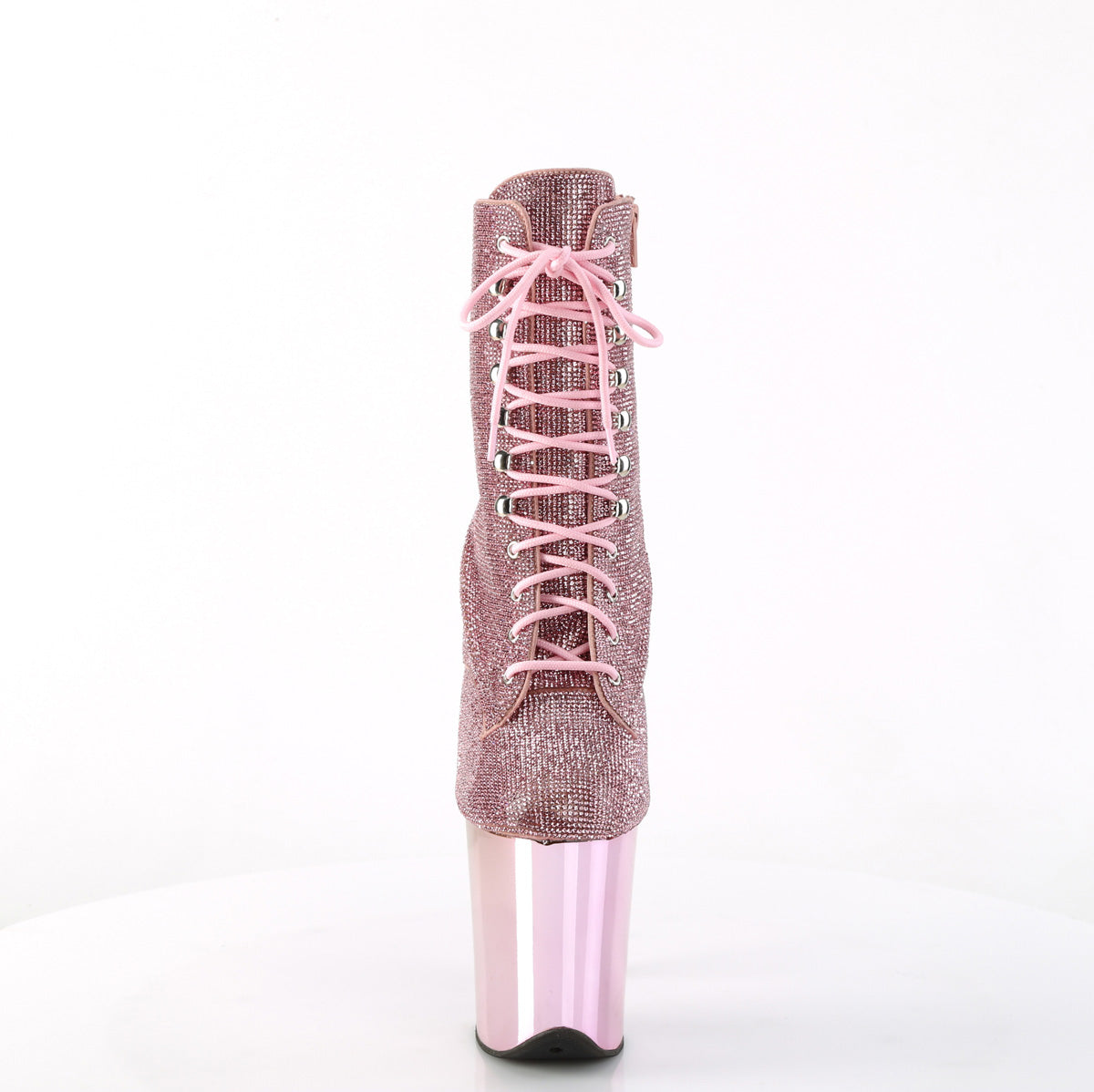 【PLEASER】FLAMINGO-1020CHRS シューズ B. Pink RS/B. Pink Chrome【取寄】