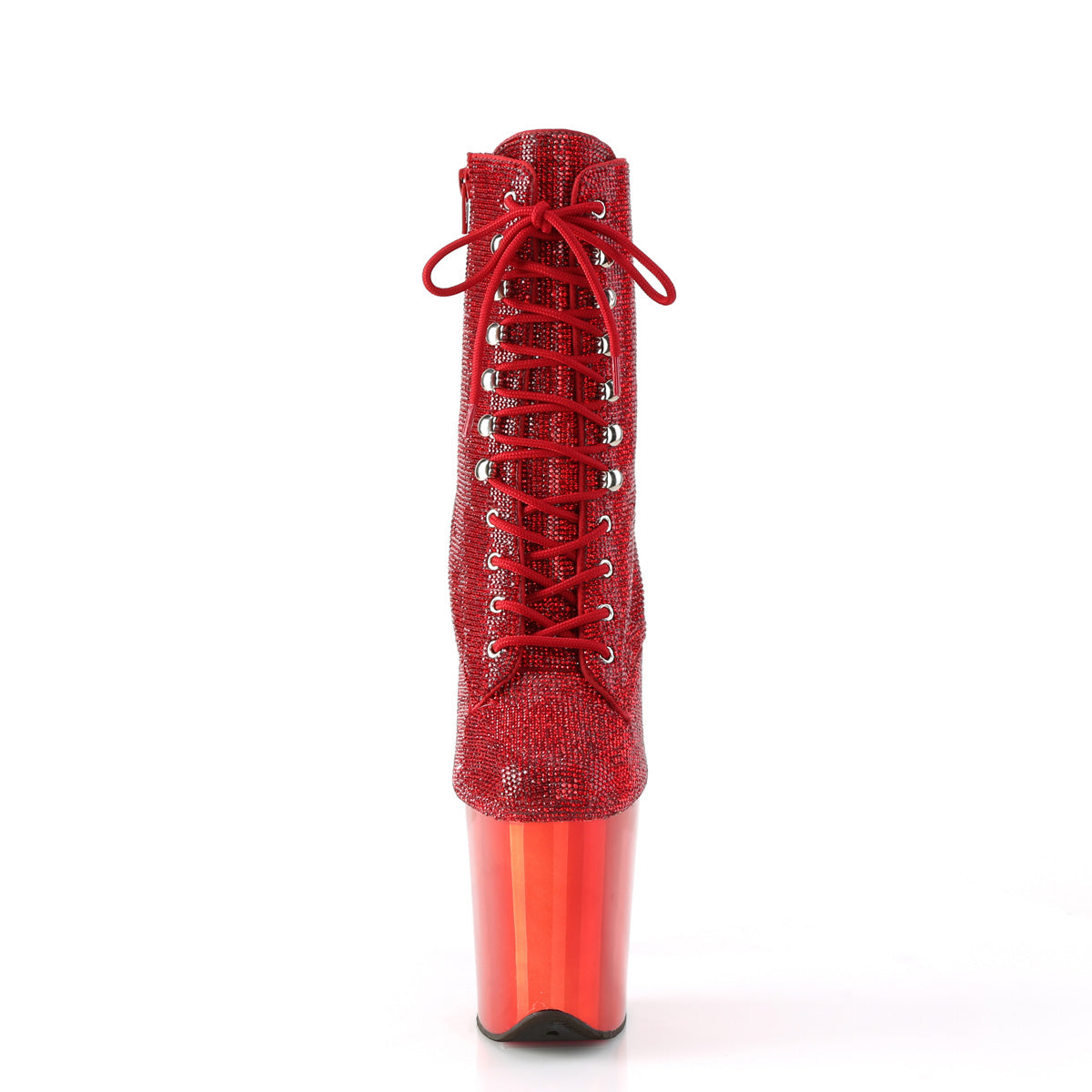 【PLEASER】FLAMINGO-1020CHRS シューズ Red RS/Red Chrome【取寄】