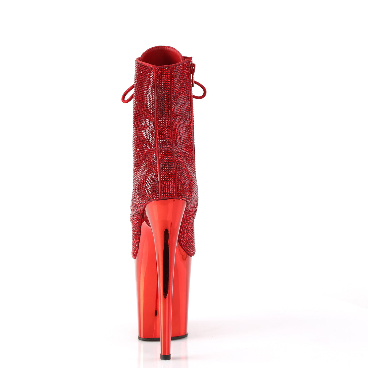 【PLEASER】FLAMINGO-1020CHRS シューズ Red RS/Red Chrome【取寄】