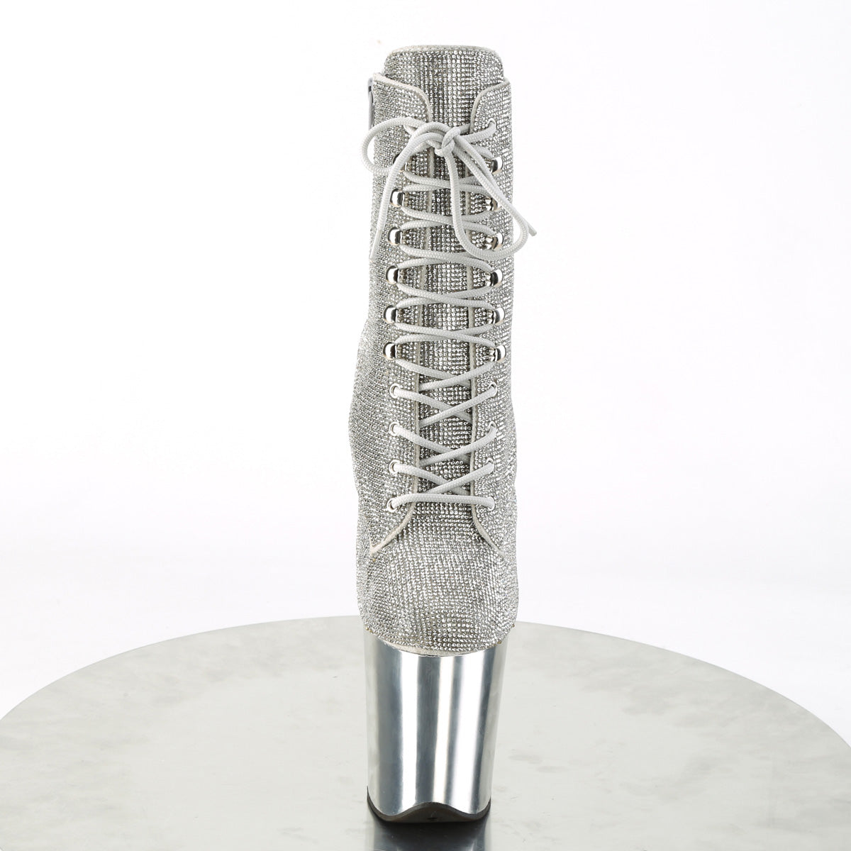 【PLEASER】FLAMINGO-1020CHRS シューズ Slv RS/Slv Chrome【取寄】