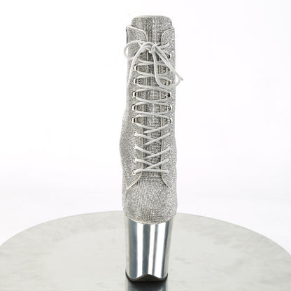 【PLEASER】FLAMINGO-1020CHRS シューズ Slv RS/Slv Chrome【取寄】