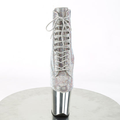 【PLEASER】FLAMINGO-1020CHRS シューズ Slv Multi RS/Slv Chrome【取寄】