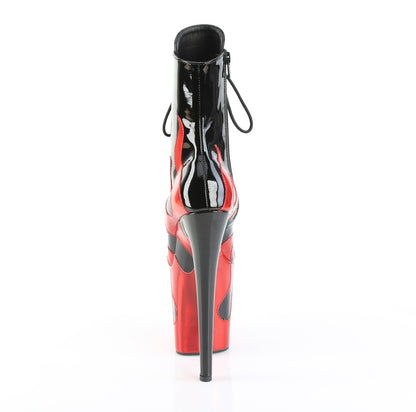 【PLEASER】FLAMINGO-1020FLM シューズ Blk Pat-Red Metallic Pu/Blk-Red Metallic Pu【取寄】