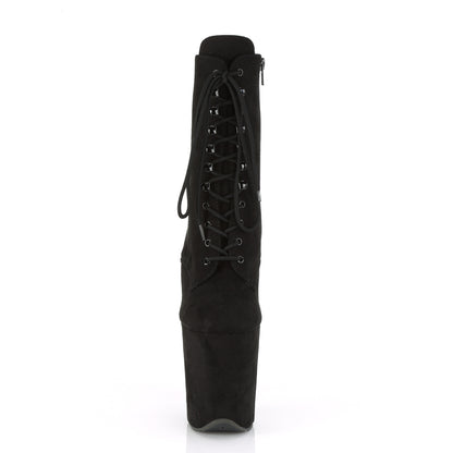 【PLEASER】FLAMINGO-1020FS シューズ Blk Faux Suede/Blk Faux Suede【取寄】
