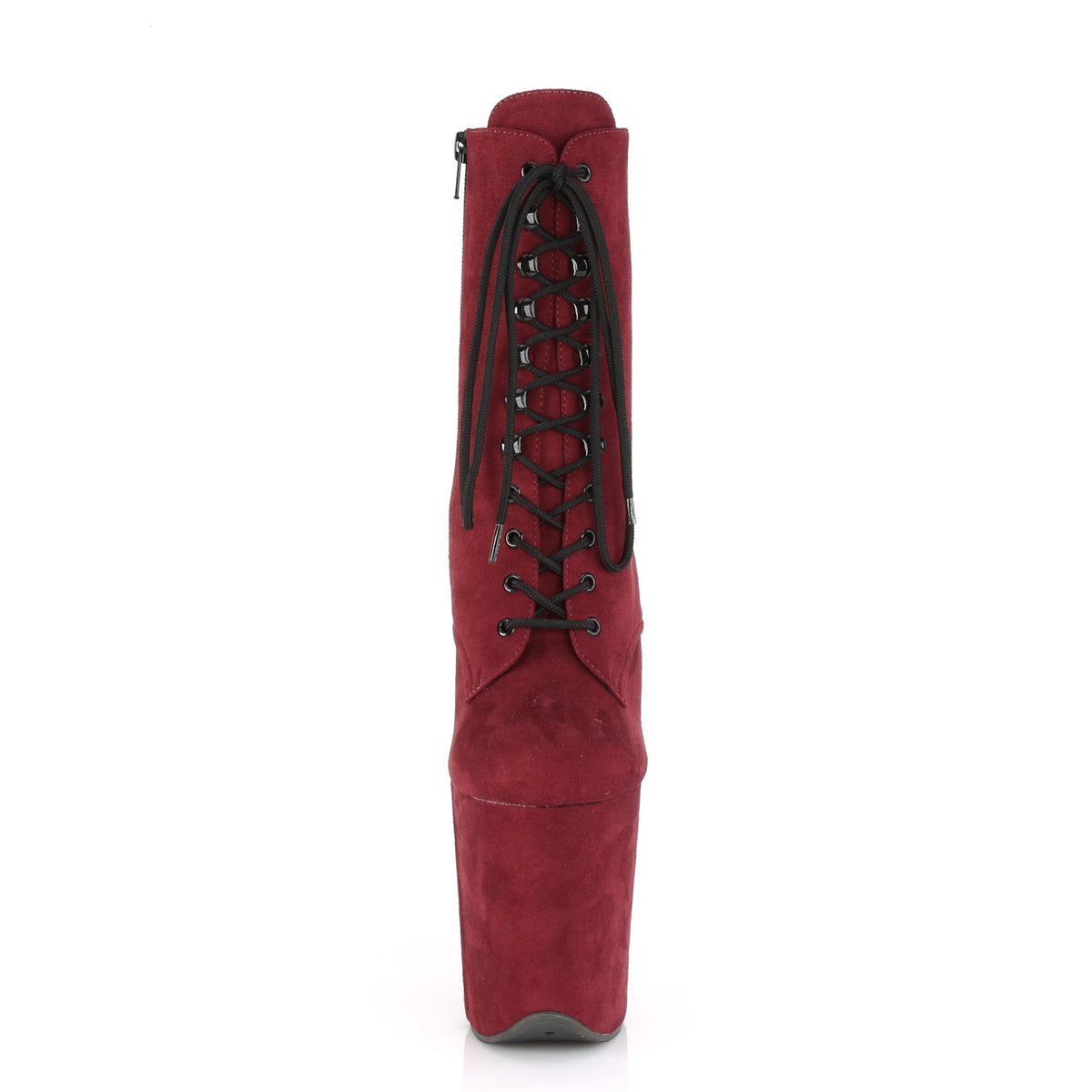 【PLEASER】FLAMINGO-1020FS シューズ Burgundy Faux Suede/Burgundy Faux Suede【取寄】