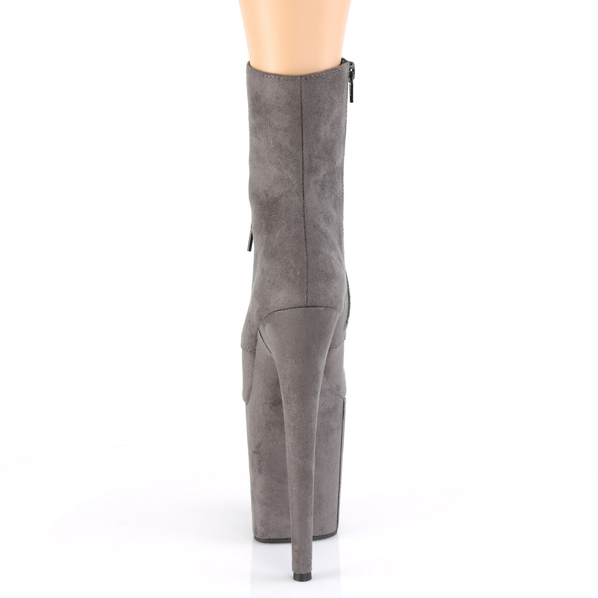【PLEASER】FLAMINGO-1020FS シューズ Grey Faux Suede/Grey Faux Suede【取寄】