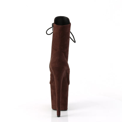 【PLEASER】FLAMINGO-1020FS シューズ Mocha Faux Suede/Mocha Faux Suede【取寄】