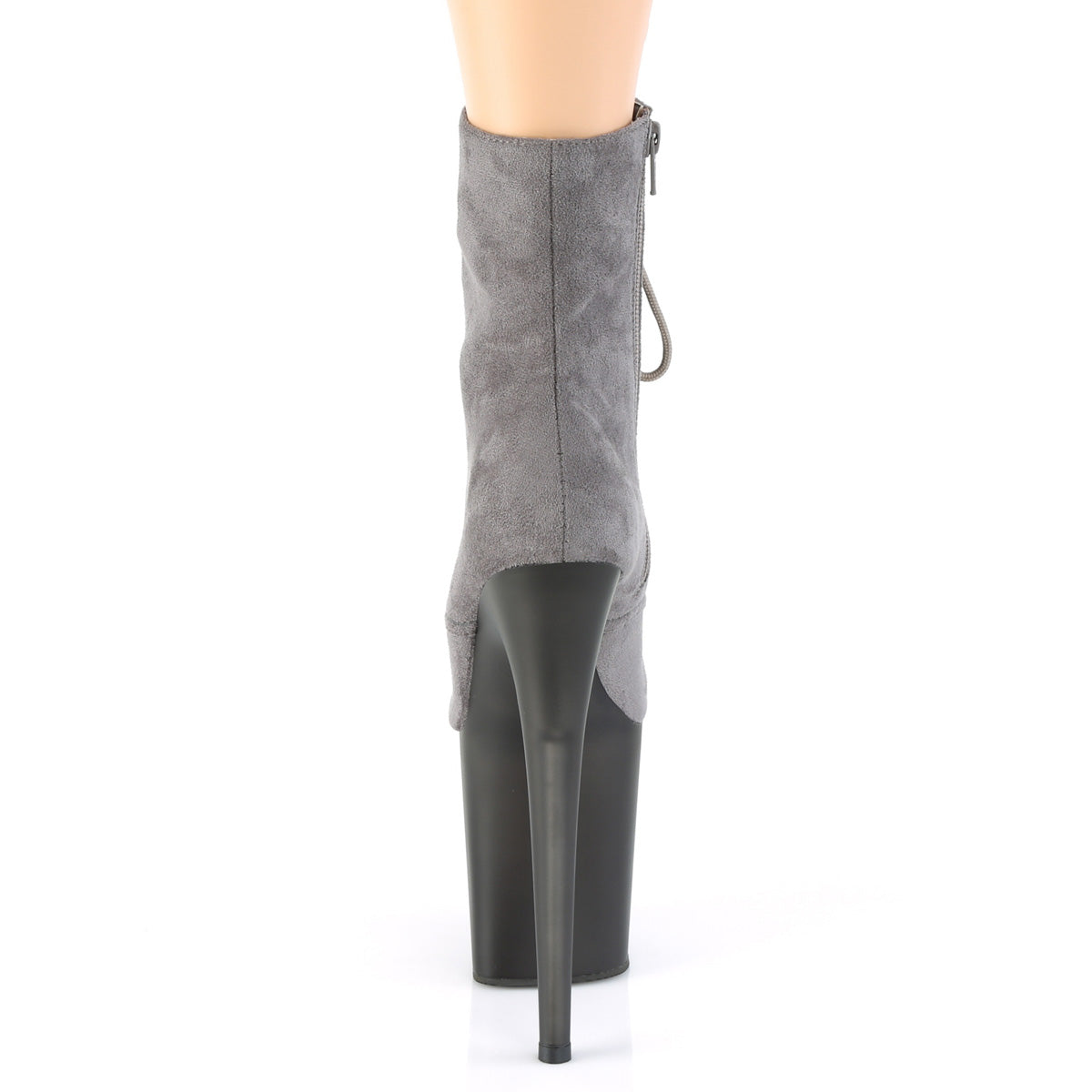【PLEASER】FLAMINGO-1020FST シューズ Grey Faux Suede/Frosted Grey【取寄】