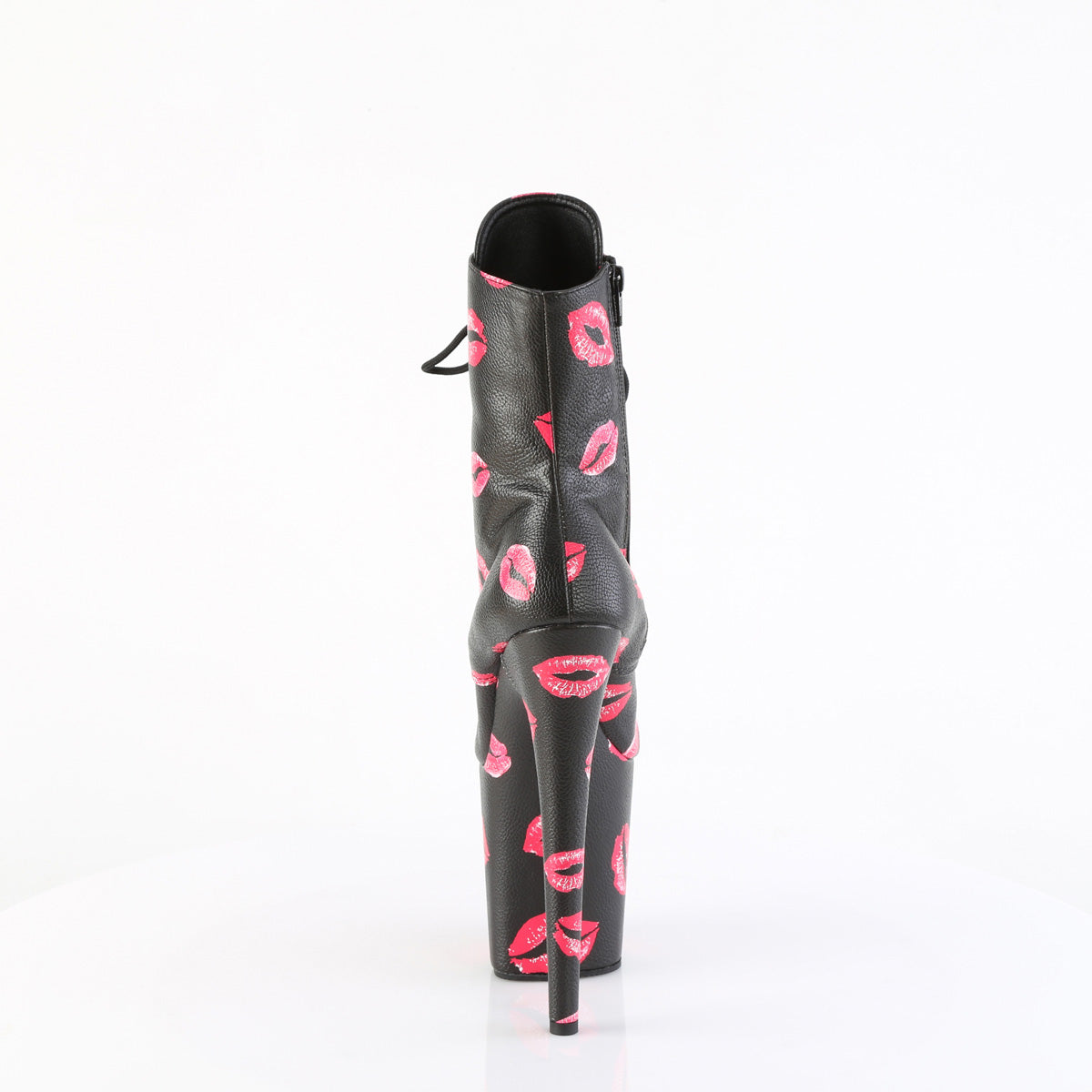 【PLEASER】FLAMINGO-1020KISSES シューズ Blk Faux Leather/Blk Faux Leather【取寄】