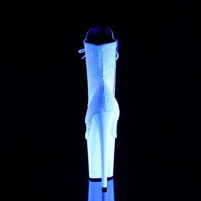 【PLEASER】FLAMINGO-1020LG シューズ Neon Wht Multi Glitter/Neon Wht【取寄】