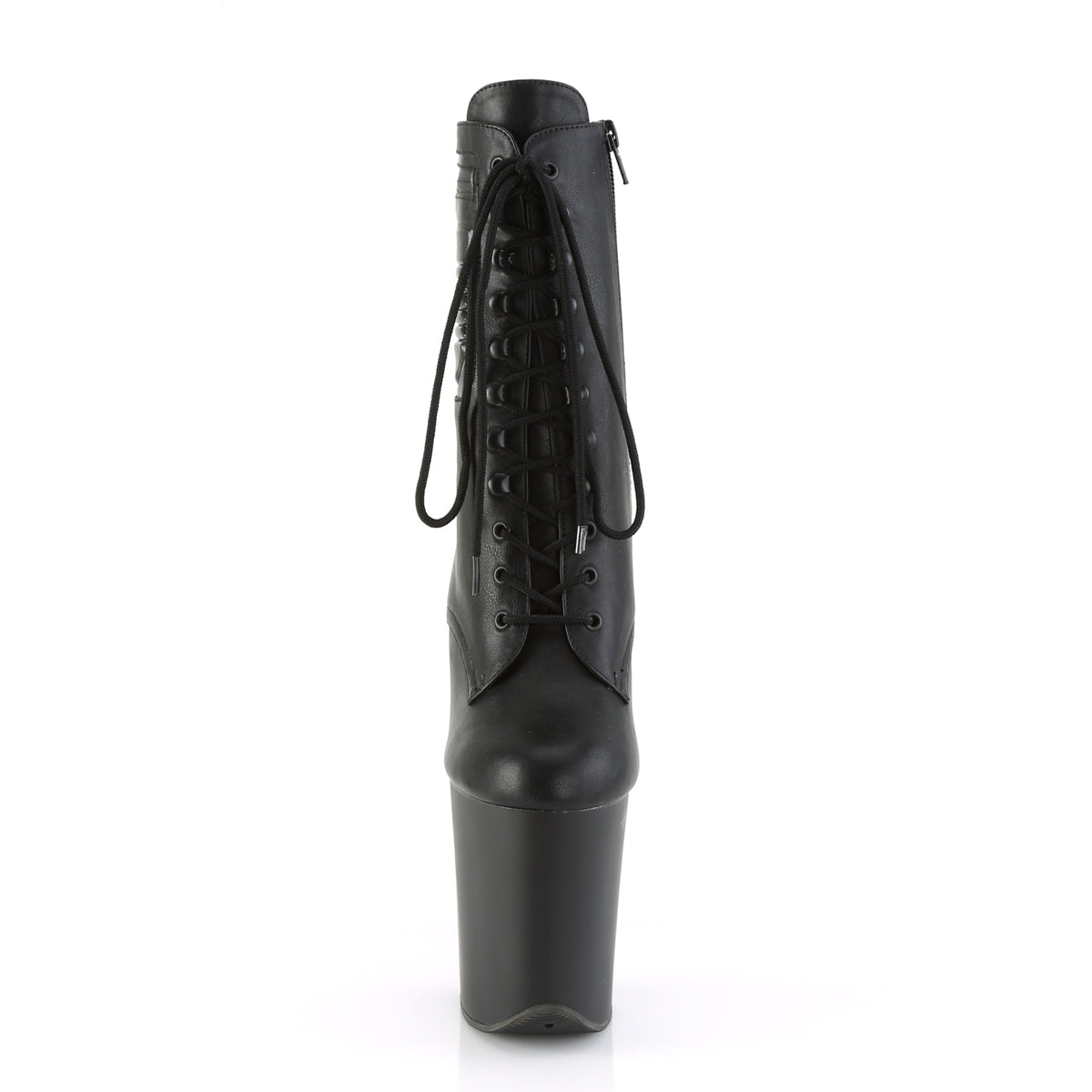 【PLEASER】FLAMINGO-1020PK シューズ Blk Faux Leather/Blk Matte【取寄】