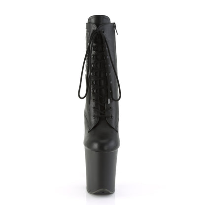 【PLEASER】FLAMINGO-1020PK シューズ Blk Faux Leather/Blk Matte【取寄】