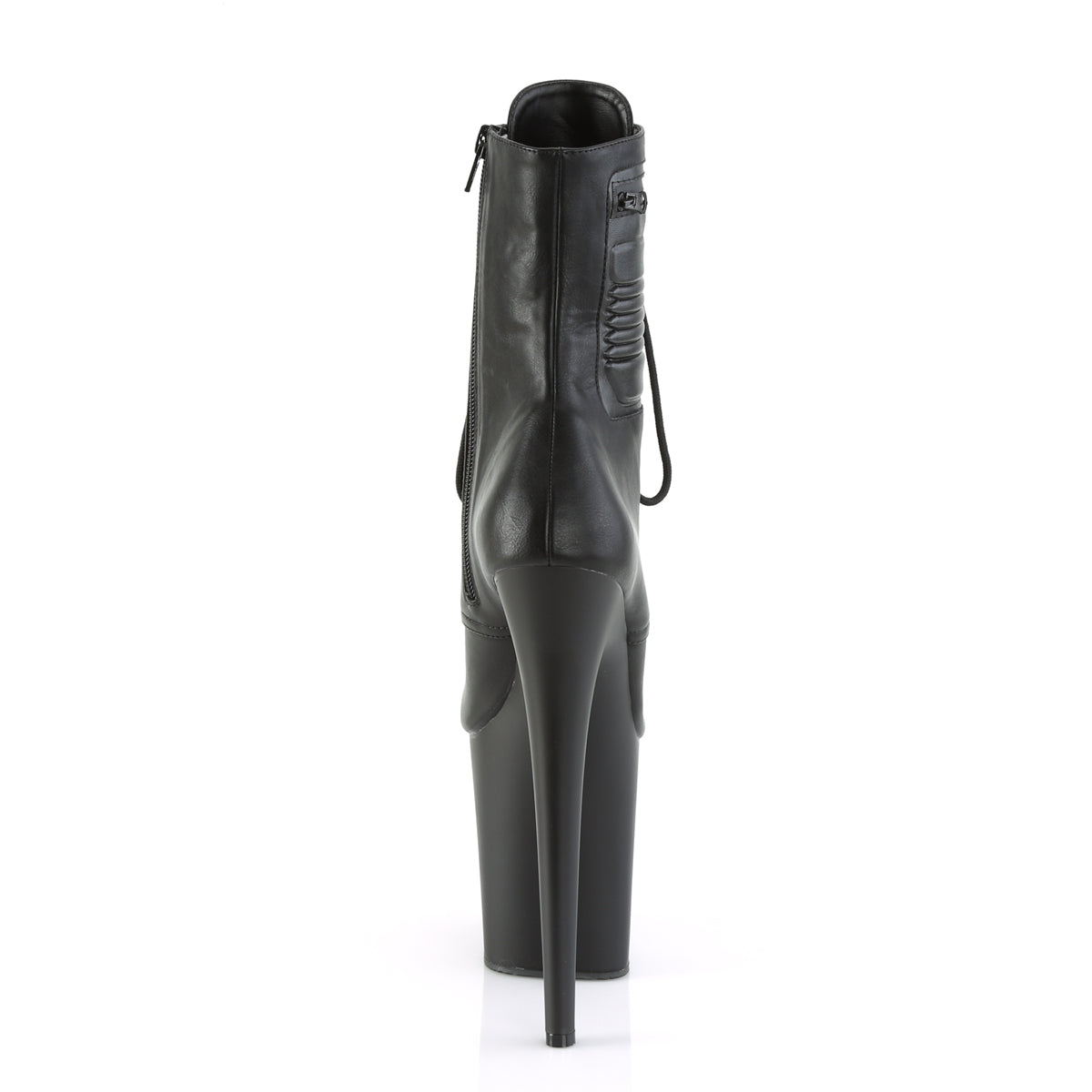【PLEASER】FLAMINGO-1020PK シューズ Blk Faux Leather/Blk Matte【取寄】