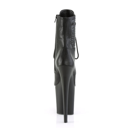 【PLEASER】FLAMINGO-1020PK シューズ Blk Faux Leather/Blk Matte【取寄】
