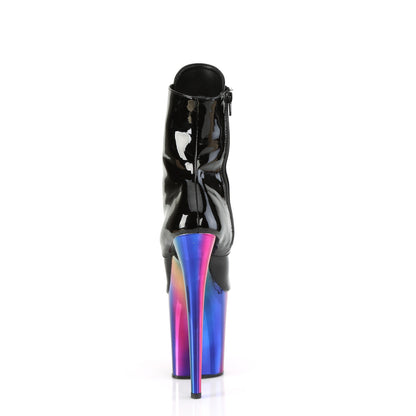 【PLEASER】FLAMINGO-1020RC シューズ Blk Pat/Rainbow Chrome【取寄】