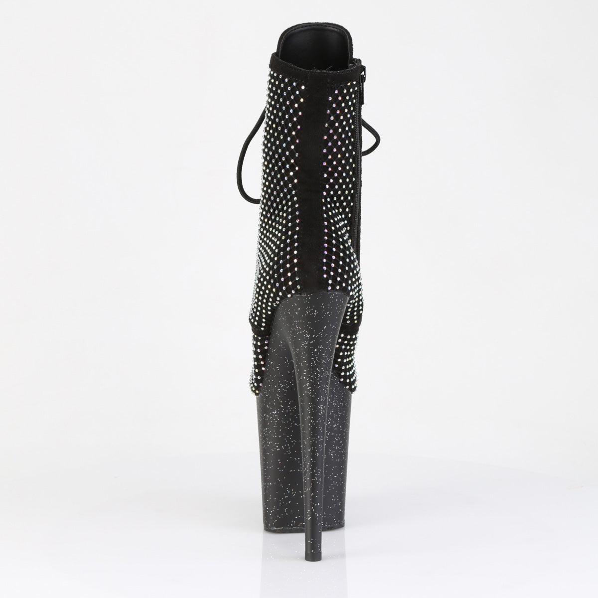 【PLEASER】FLAMINGO-1020RM シューズ Blk Faux Suede-RS Mesh/Blk Matte【取寄】