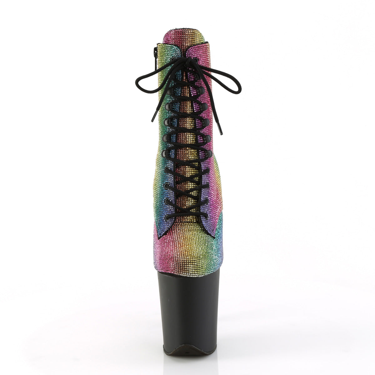 【PLEASER】FLAMINGO-1020RS シューズ Rainbow RS/Blk Matte【取寄】
