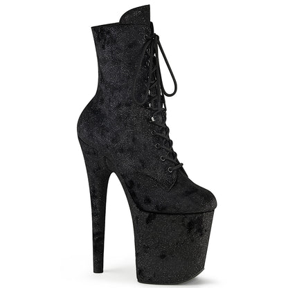 【PLEASER】FLAMINGO-1020WR シューズ Blk Shimmering Fabric/Blk【取寄】