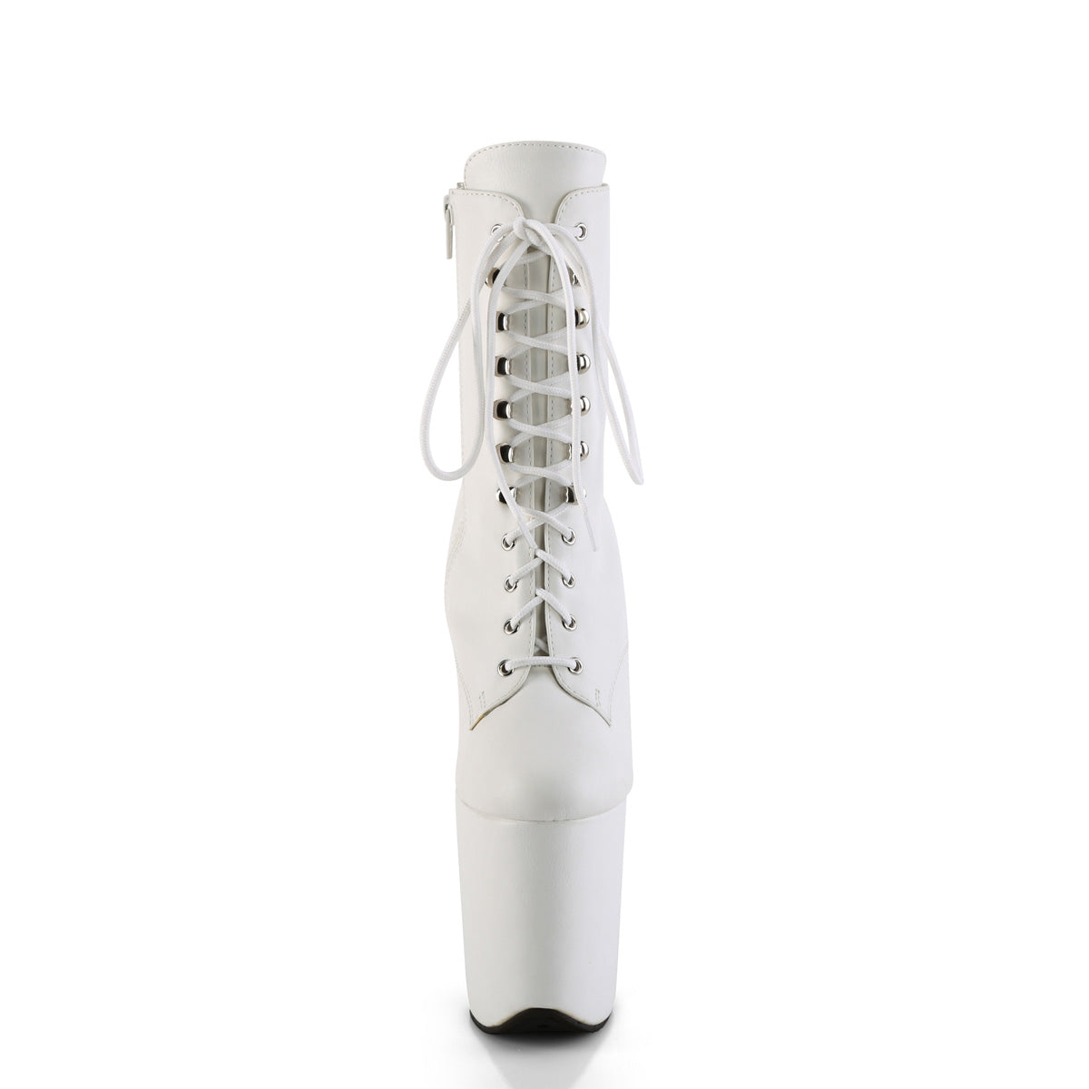 【PLEASER】FLAMINGO-1020WR シューズ Wht Faux Leather/Wht Faux Leather【取寄】