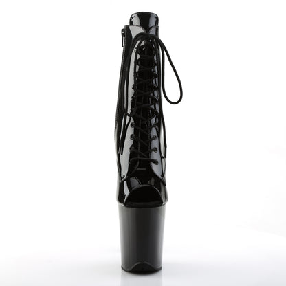 【PLEASER】FLAMINGO-1021 シューズ Blk Pat/Blk【取寄】