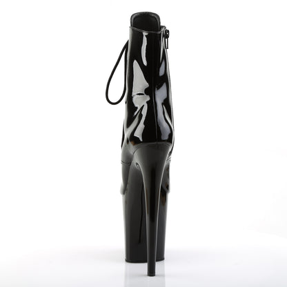 【PLEASER】FLAMINGO-1021 シューズ Blk Pat/Blk【取寄】