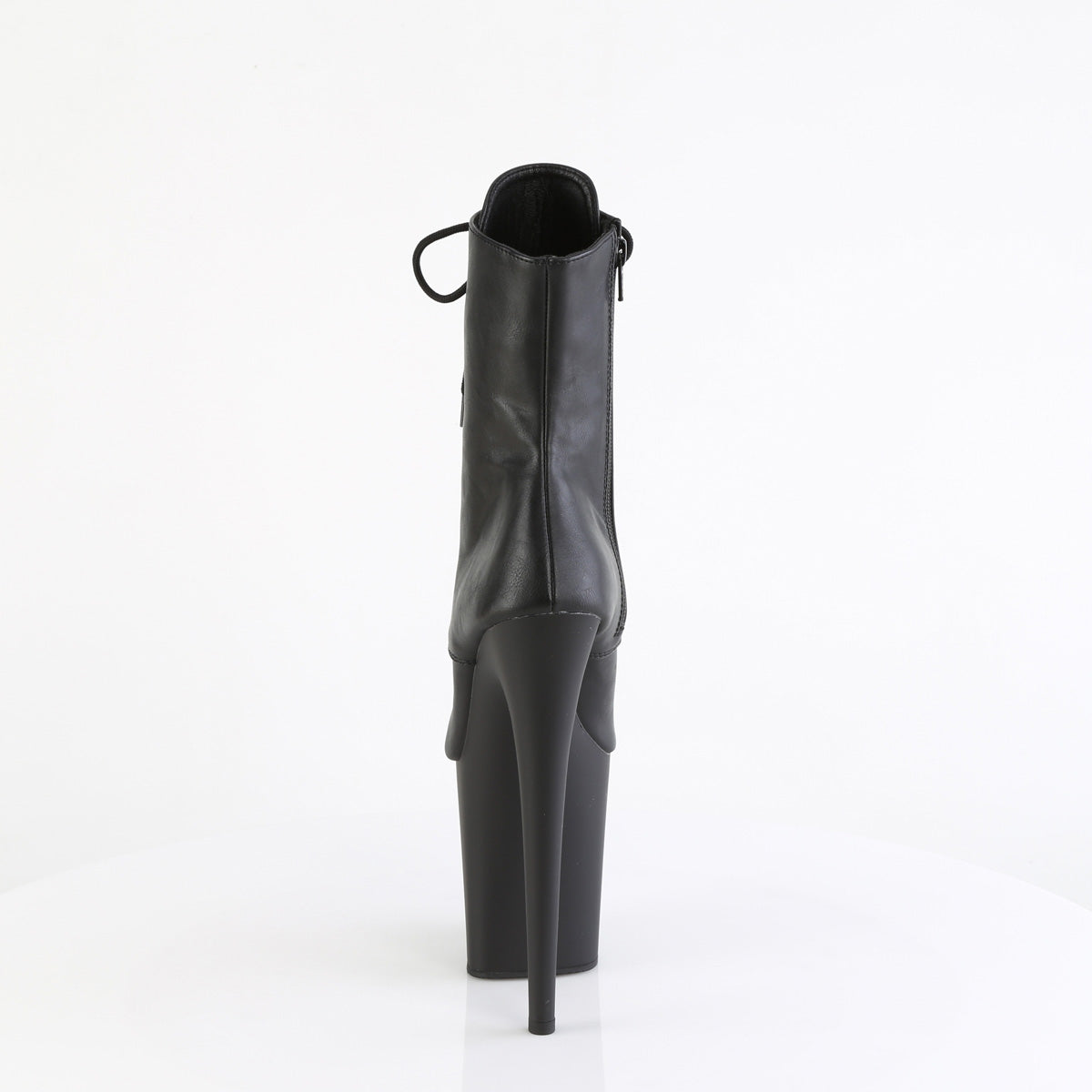 【PLEASER】FLAMINGO-1021 シューズ Blk Faux Leather/Blk Matte【取寄】