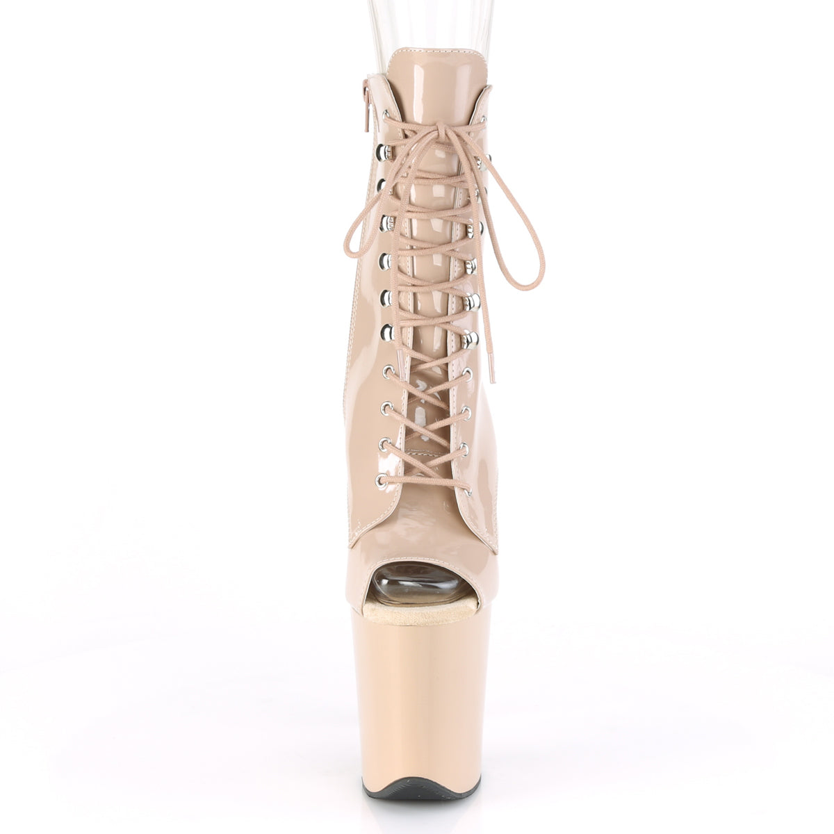 【PLEASER】FLAMINGO-1021 シューズ Nude Pat/Nude【取寄】